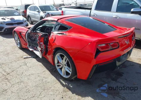 2019 Chevrolet Corvette Stingray Z51 from USA, damaged, VIN 1G1YH2D70K5123231